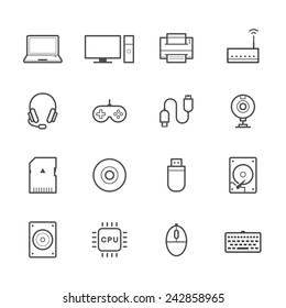 Computer And Computer Accessories Icons