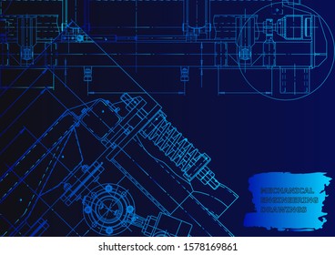 Computer aided design systems. Backgrounds of engineering subjects. Technical illustration