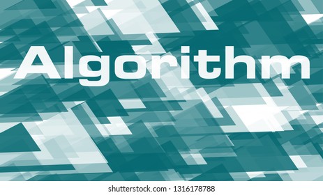 Computer algorithm symbol concept, triangular vector shapes geometrical modern template