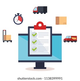 computer with app delivery service