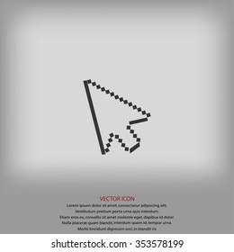 computer arrow icon