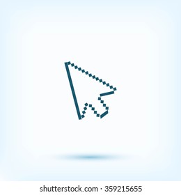 computer arrow icon