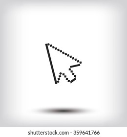 computer arrow icon