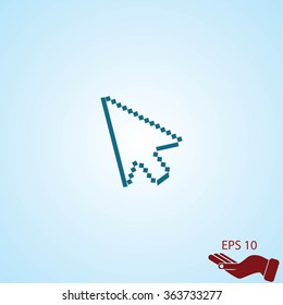 computer arrow icon