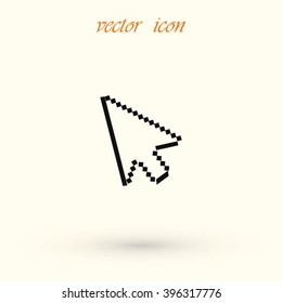 computer arrow icon
