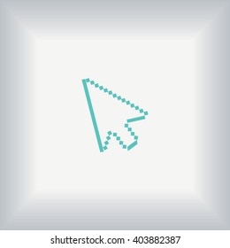 computer arrow icon