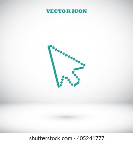 computer arrow icon