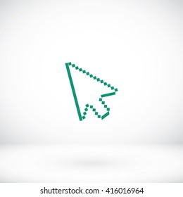 computer arrow icon