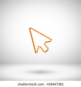 computer arrow icon