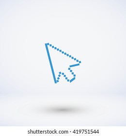 computer arrow icon