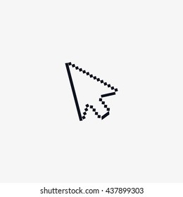 computer arrow icon