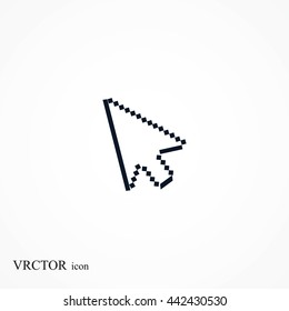 computer arrow icon