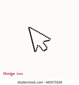 computer arrow icon