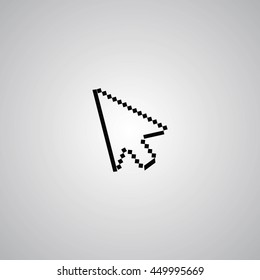 Computer Arrow Icon Stock Vector (Royalty Free) 449995669 | Shutterstock