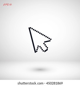 computer arrow icon