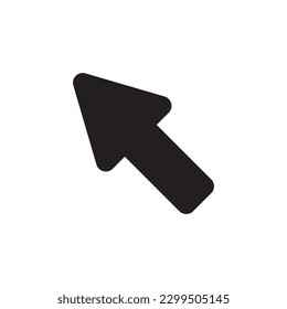 Computer arrow icon. Cursor flat sign design. Cursor vector icon. Click icon. Pointer symbol pictogram. UX UI icon