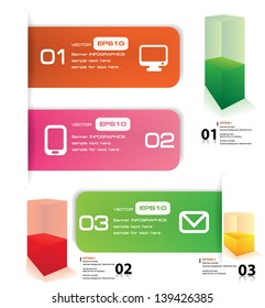 Computer banner for text,vector