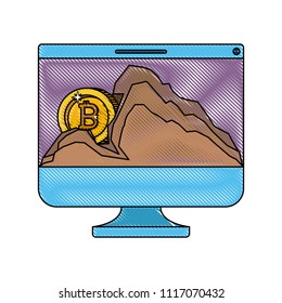computer with bitcoin mine commerce