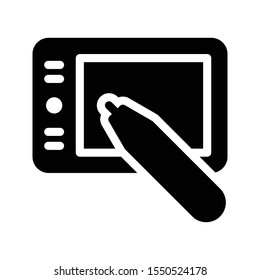 computer board glyph  colour icon