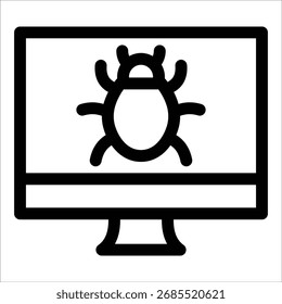 Elemento De Ícone De Erro De Computador Para Design