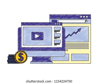 computer business money con website finance