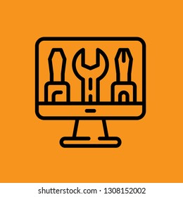 Computer Business Premium Icon Download Template