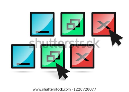 computer buttons with an arrow. to roll. In full screen. to close.