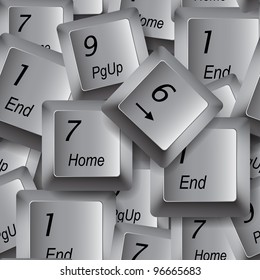 Computer buttons seamless background