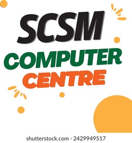 COMPUTER CENTRE typography stands boldly against a tech-inspired backdrop, featuring digital motifs and a futuristic font, symbolizing innovation and the hub of modern computing solutions.