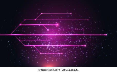 computer chip with circuit board, the networking of computer codding, internet system with arrows
