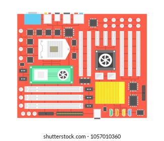 Computer Motherboard Images, Stock Photos & Vectors  