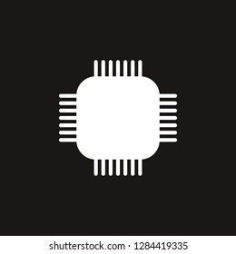 computer chipset icon. computer chipset vector design. sign design