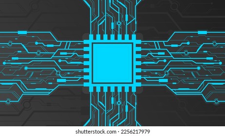 computer circuit board  blue vector file