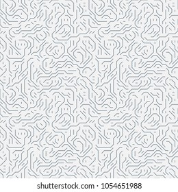 Computer circuit board. Seamless pattern
