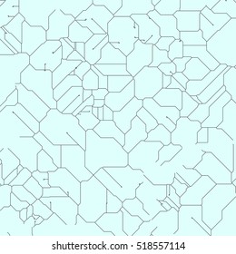 Computer circuit board vector illustration