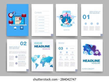 Computer cloud backup infographic. Design Set of Web, Mail, Brochures. Mobile, Technology, and Infographic Concept. Modern flat and line icons. SaaS, web app design template. Mobile interface