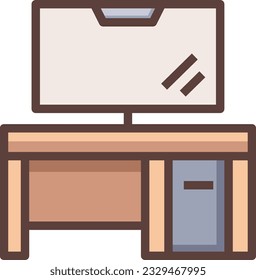 Symbol für Computerfarben - Einzelsymbol, Vektorgrafik
