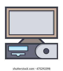Computer Colored Vector Illustration