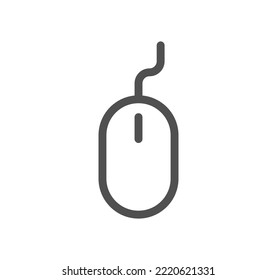 Computer and components icon outline and linear vector.