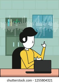 computer connection computer technological