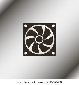 Computer cooler illustration.