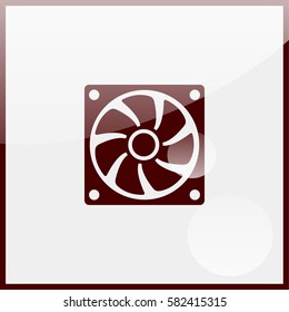 Computer cooler illustration.