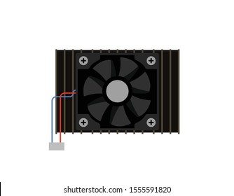Computer cooler, PC hardware fan