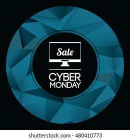 Computer and cyber monday design