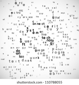 computer data flow concept background