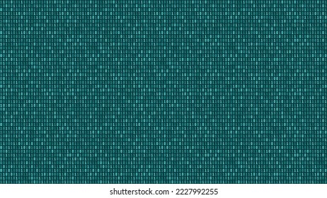 Computer data pattern. Binary code seamless vector background. Zero one encryption blue texture.