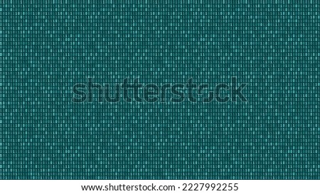 Computer data pattern. Binary code seamless vector background. Zero one encryption blue texture.