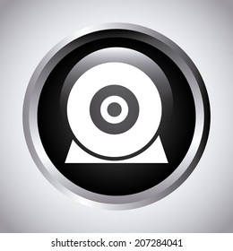 computer design over gray background vector illustration