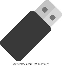 computer desk icon flat style design