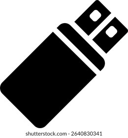 computer desk icon glyph style design